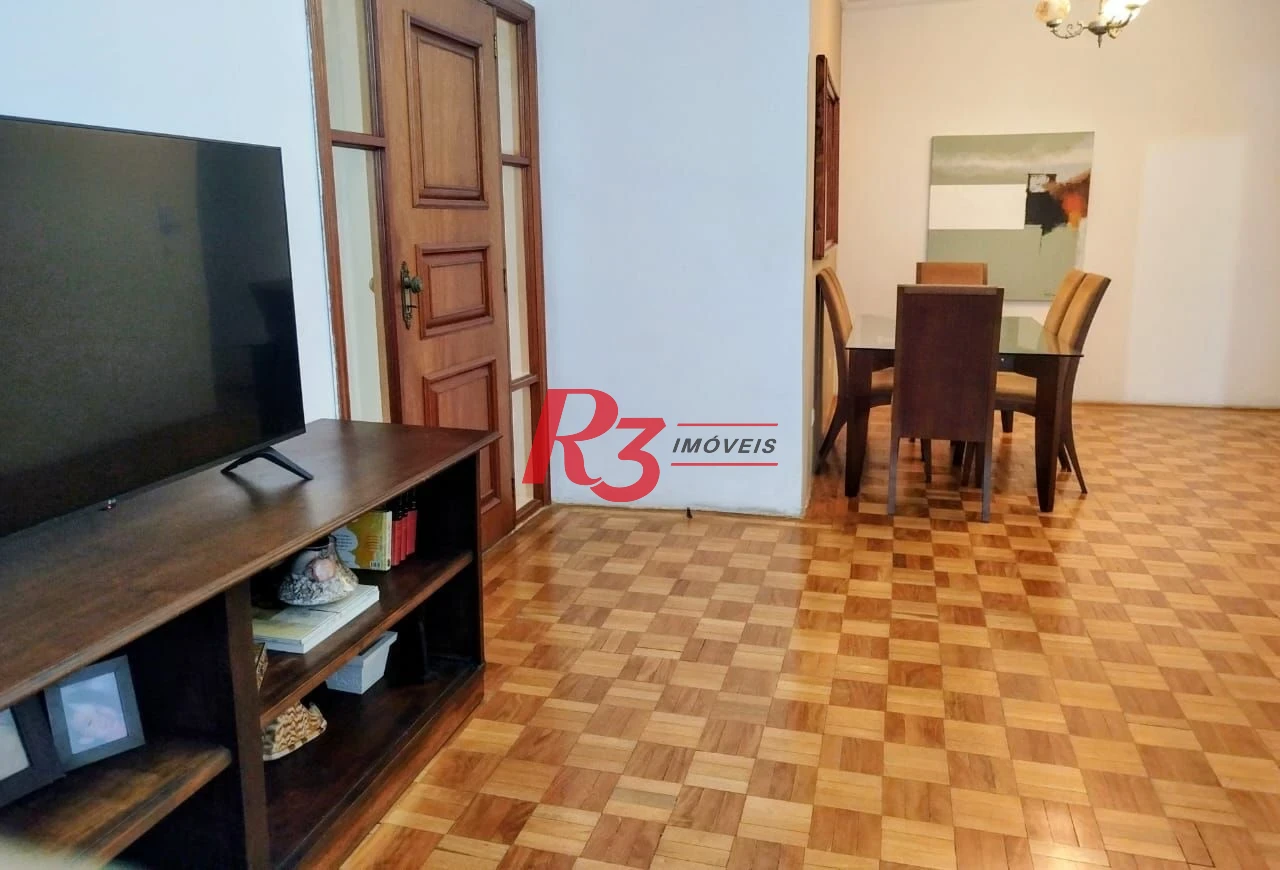 Apartamento com 2 dormitórios à venda, 102 m² por R$ 460.000,00 - Marapé - Santos/SP