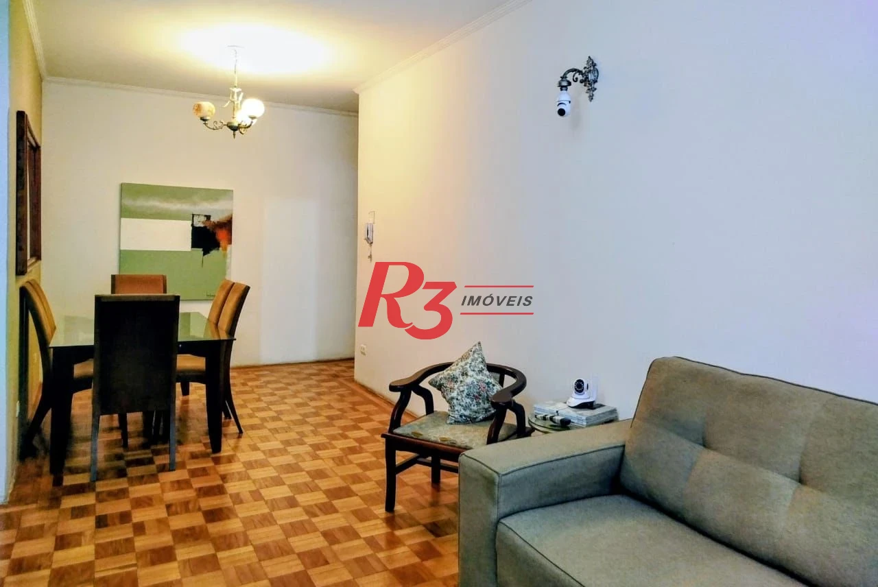 Apartamento com 2 dormitórios à venda, 102 m² por R$ 460.000,00 - Marapé - Santos/SP