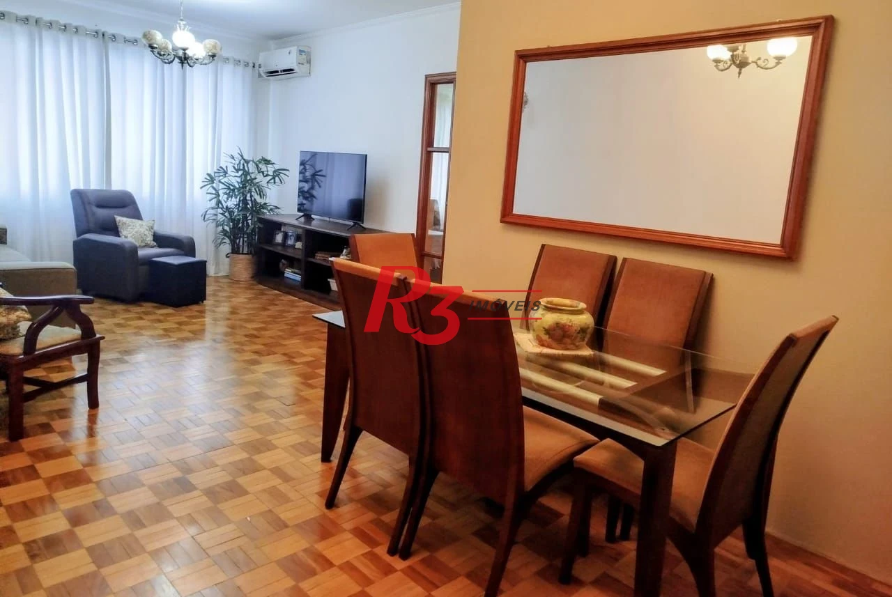 Apartamento com 2 dormitórios à venda, 102 m² por R$ 460.000,00 - Marapé - Santos/SP