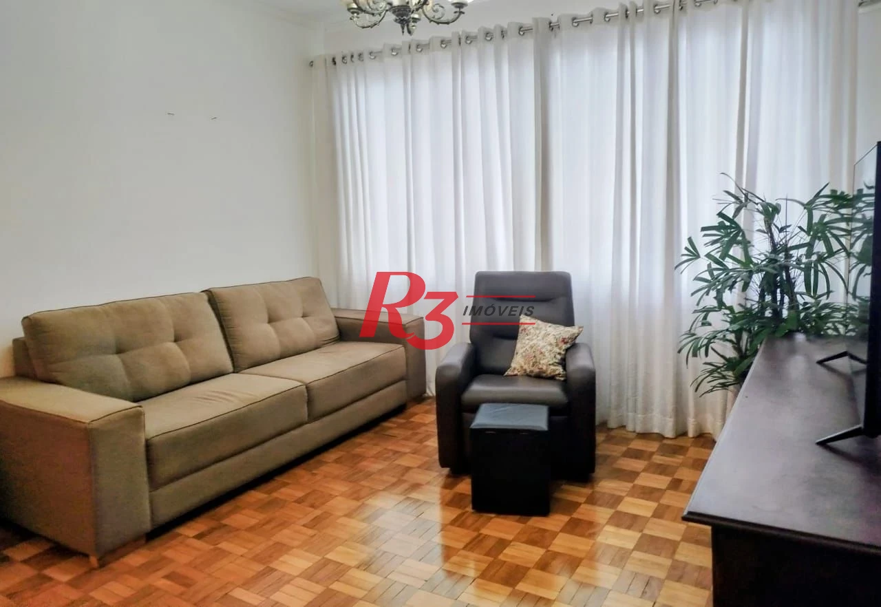 Apartamento com 2 dormitórios à venda, 102 m² por R$ 460.000,00 - Marapé - Santos/SP