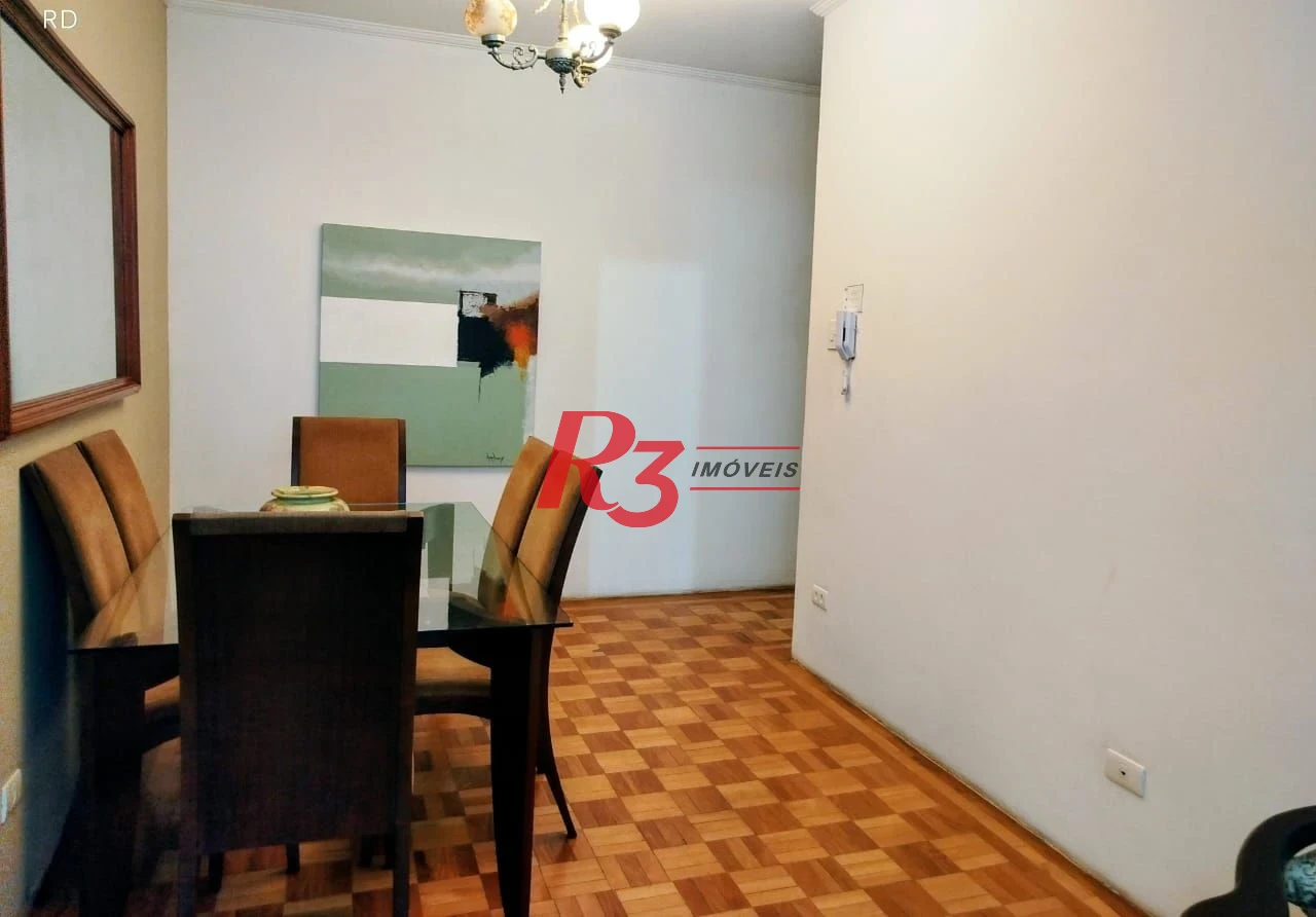 Apartamento com 2 dormitórios à venda, 102 m² por R$ 460.000,00 - Marapé - Santos/SP