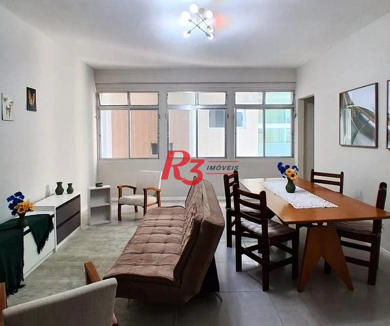 Apartamento com 3 dormitórios à venda, 102 m² por R$ 460.000,00 - Itararé - São Vicente/SP