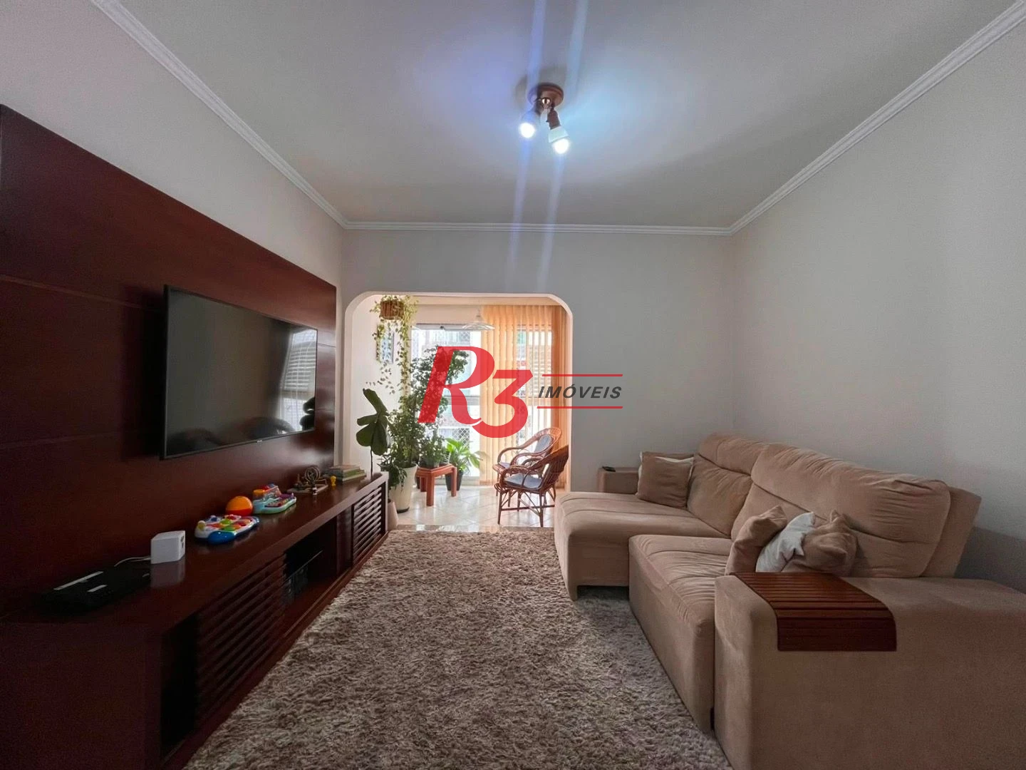 Apartamento com 3 dormitórios para alugar, 120 m² por R$ 7.500,00/mês - Aparecida - Santos/SP