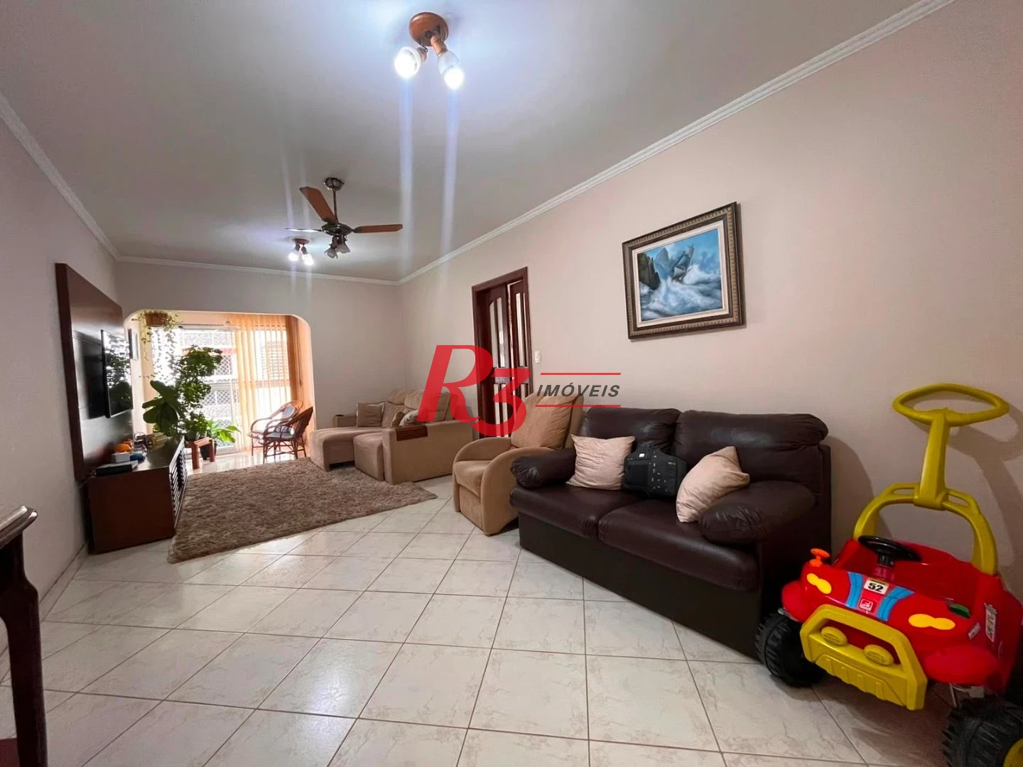 Apartamento com 3 dormitórios para alugar, 120 m² por R$ 7.500,00/mês - Aparecida - Santos/SP