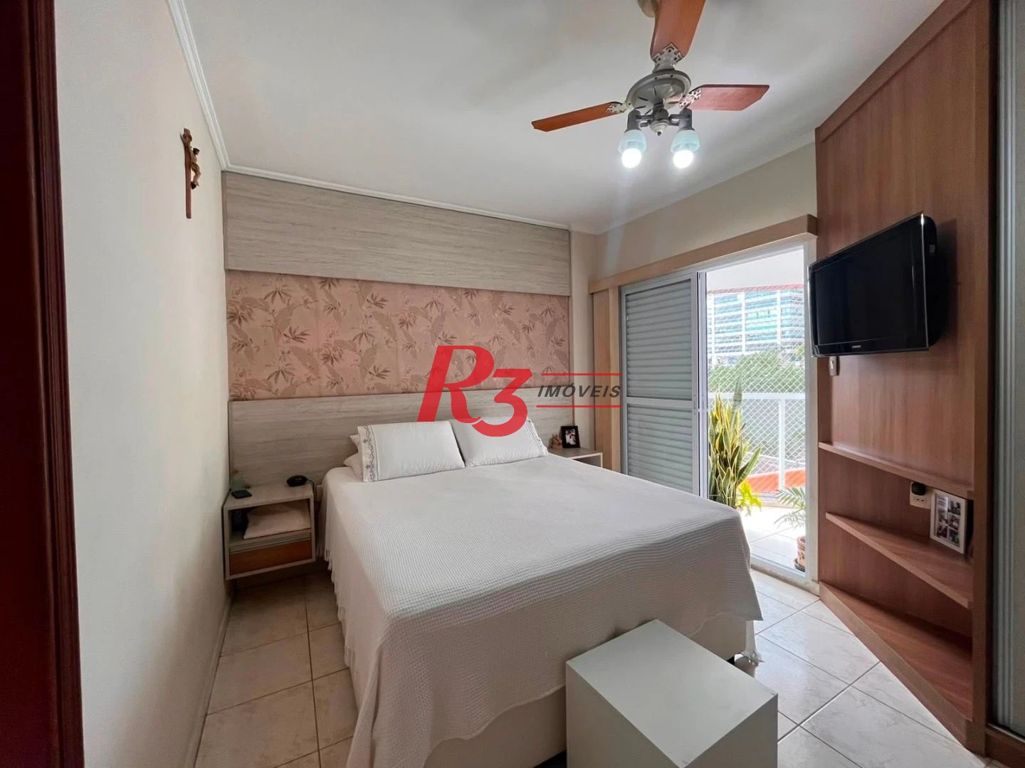 Apartamento com 3 dormitórios para alugar, 120 m² por R$ 7.500,00/mês - Aparecida - Santos/SP