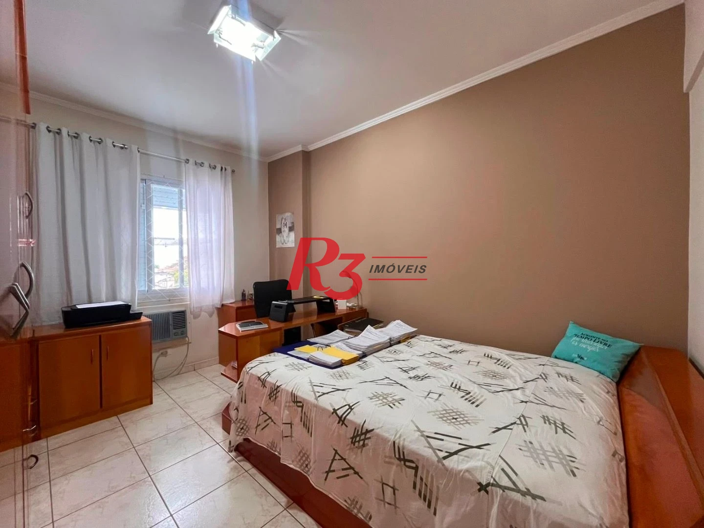 Apartamento com 3 dormitórios para alugar, 120 m² por R$ 7.500,00/mês - Aparecida - Santos/SP