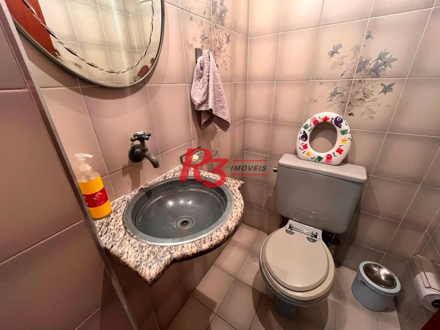 Apartamento com 3 dormitórios para alugar, 120 m² por R$ 7.500,00/mês - Aparecida - Santos/SP