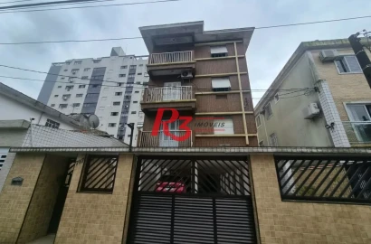 Apartamento com 2 dormitórios à venda, 64 m² por R$ 340.000,00 - Aparecida - Santos/SP