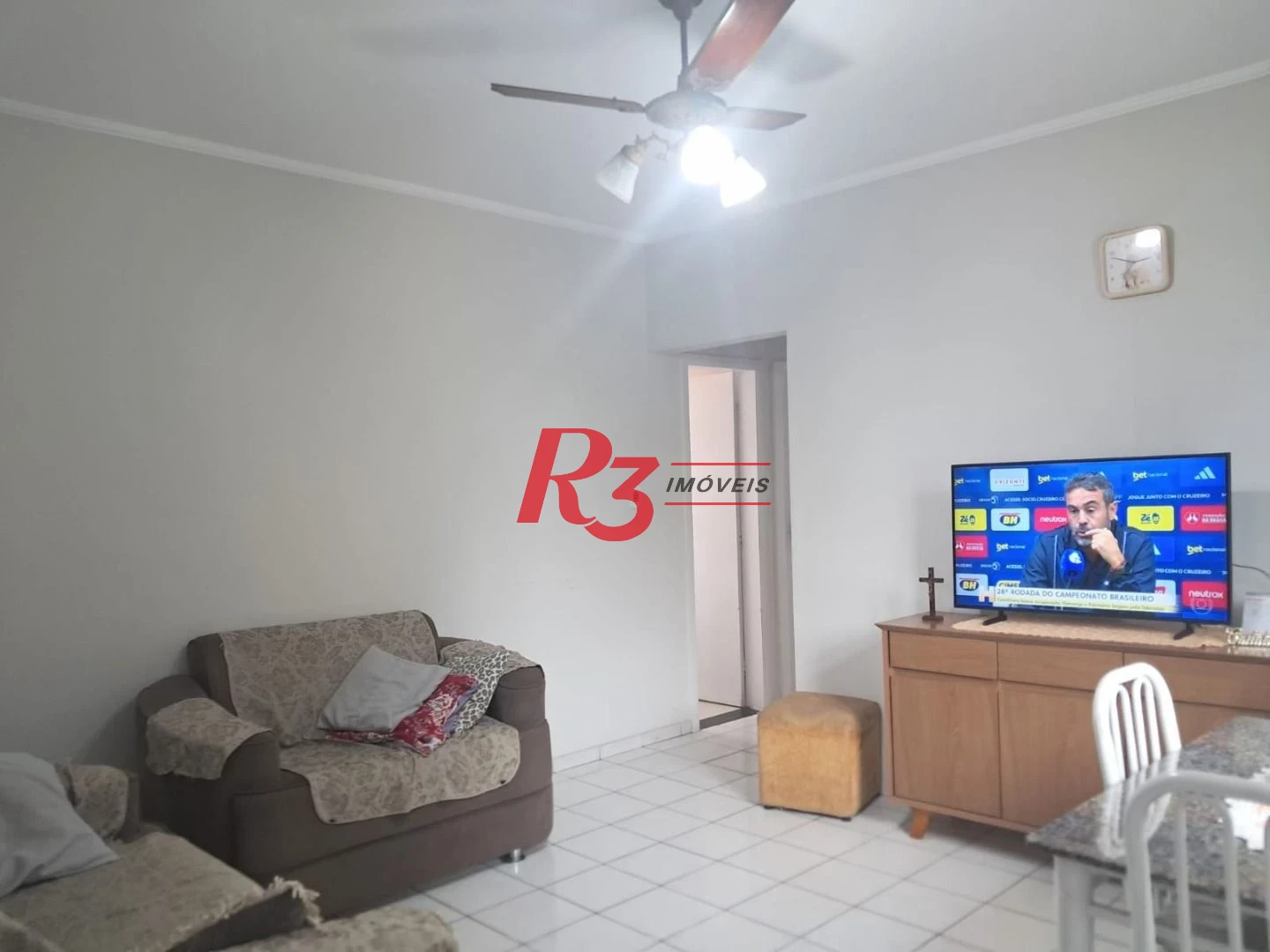 Apartamento com 2 dormitórios à venda, 94 m² por R$ 475.000,00 - Embaré - Santos/SP