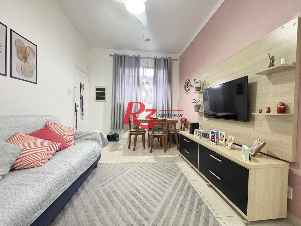 Apartamento à venda, 76 m² por R$ 450.000,00 - Encruzilhada - Santos/SP