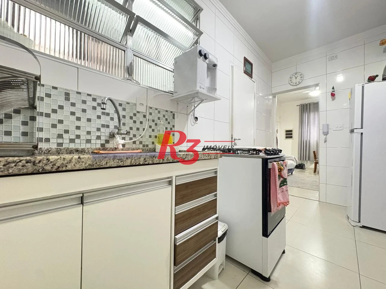 Apartamento à venda, 76 m² por R$ 450.000,00 - Encruzilhada - Santos/SP