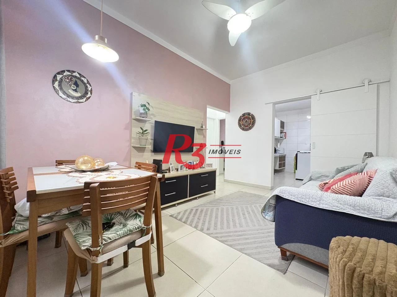 Apartamento à venda, 76 m² por R$ 450.000,00 - Encruzilhada - Santos/SP