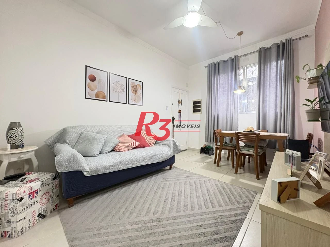 Apartamento à venda, 76 m² por R$ 450.000,00 - Encruzilhada - Santos/SP