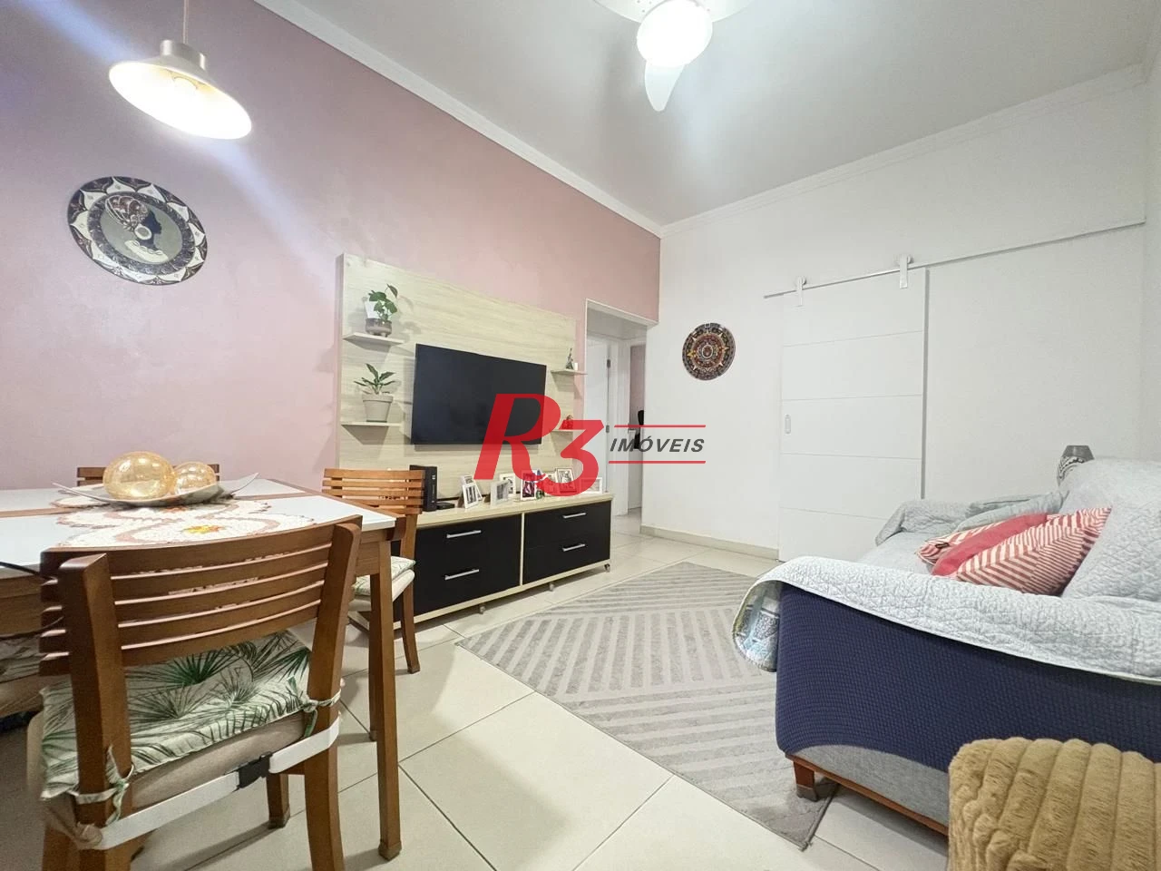 Apartamento à venda, 76 m² por R$ 450.000,00 - Encruzilhada - Santos/SP