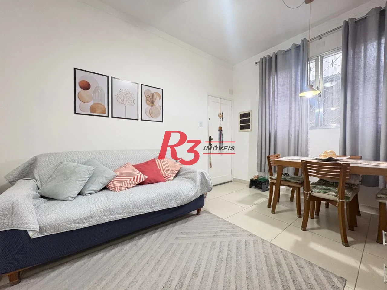Apartamento à venda, 76 m² por R$ 450.000,00 - Encruzilhada - Santos/SP