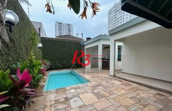 Casa com 3 dormitórios à venda, 250 m² por R$ 2.500.000,00 - Embaré - Santos/SP