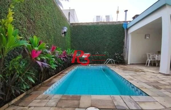 Casa com 3 dormitórios à venda, 250 m² por R$ 2.500.000,00 - Embaré - Santos/SP