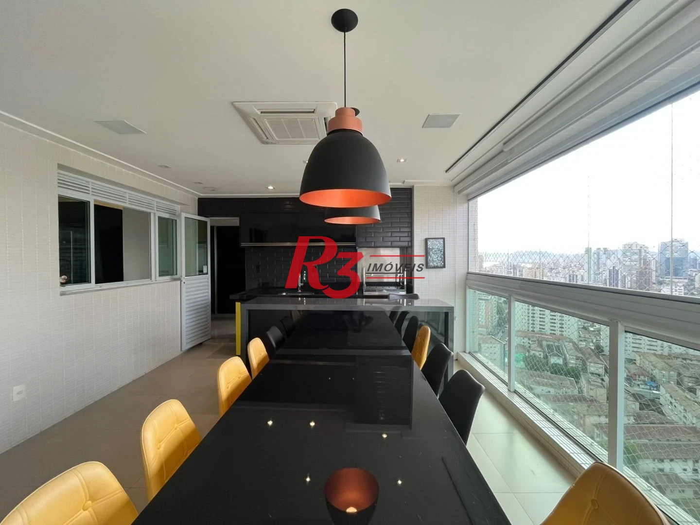 Apartamento com 3 dormitórios para alugar, 155 m² por R$ 20.000,00/mês - Ponta da Praia - Santos/SP