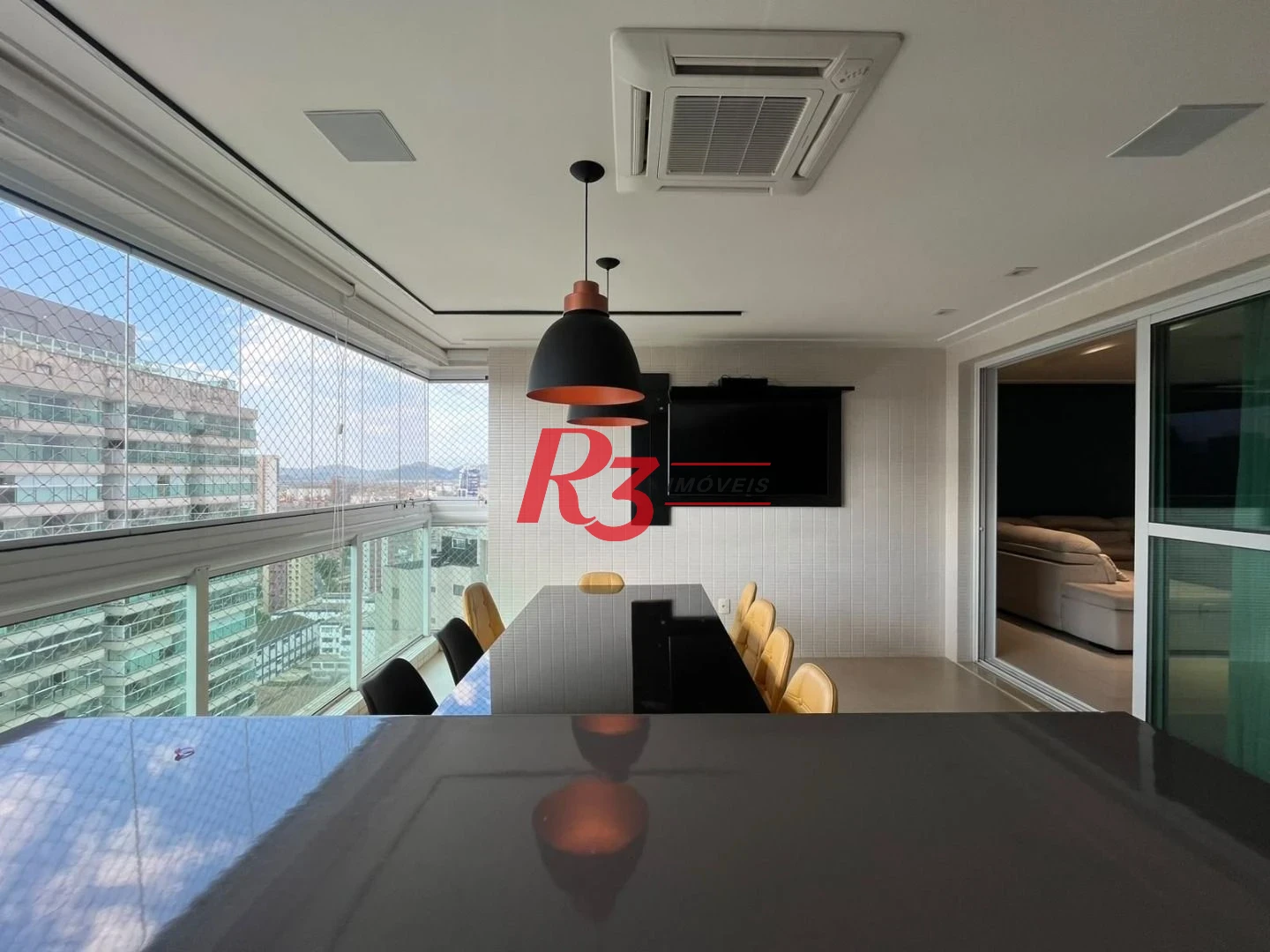 Apartamento com 3 dormitórios para alugar, 155 m² por R$ 20.000,00/mês - Ponta da Praia - Santos/SP