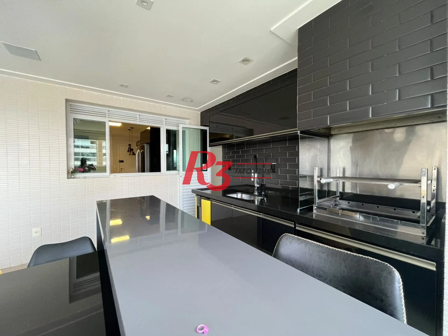 Apartamento com 3 dormitórios para alugar, 155 m² por R$ 20.000,00/mês - Ponta da Praia - Santos/SP