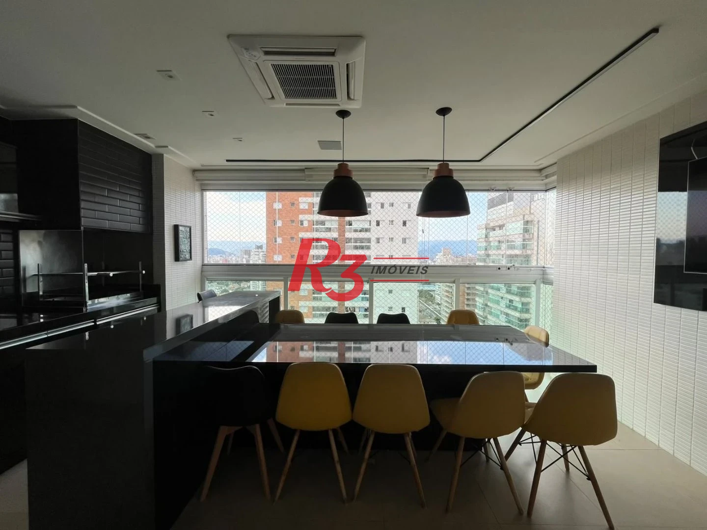 Apartamento com 3 dormitórios para alugar, 155 m² por R$ 20.000,00/mês - Ponta da Praia - Santos/SP