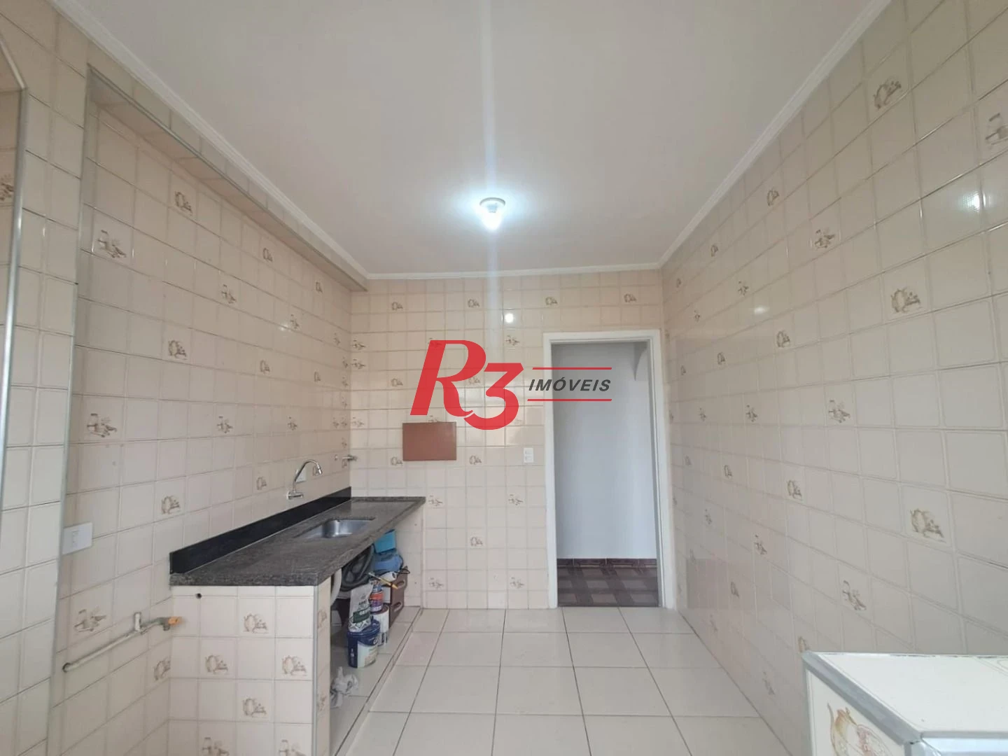 Apartamento com 3 dormitórios à venda, 75 m² por R$ 450.000,00 - Encruzilhada - Santos/SP