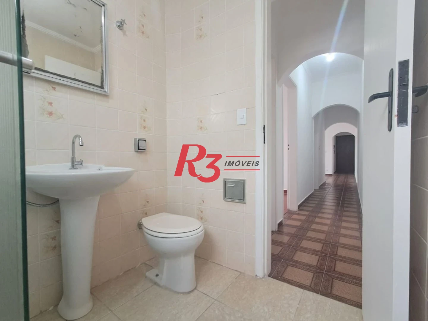 Apartamento com 3 dormitórios à venda, 75 m² por R$ 450.000,00 - Encruzilhada - Santos/SP