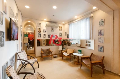Sala à venda, 65 m² por R$ 1.200.000,00 - Gonzaga - Santos/SP