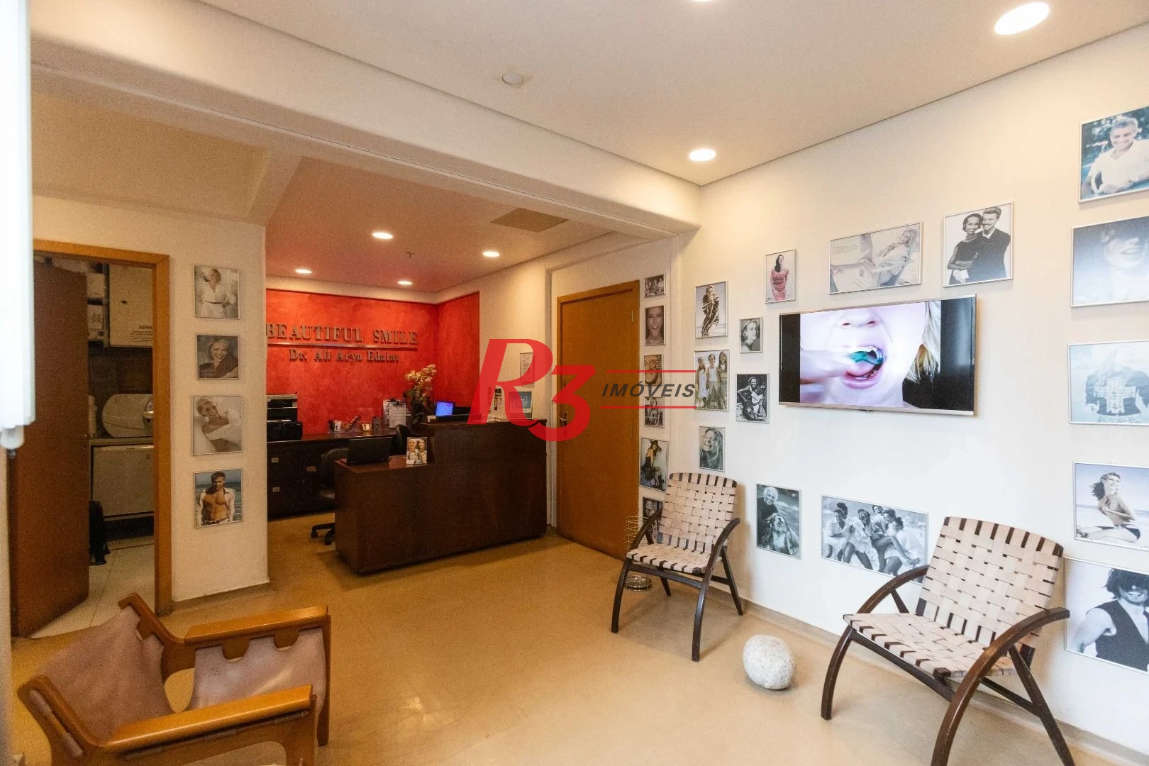 Sala à venda, 65 m² por R$ 1.200.000,00 - Gonzaga - Santos/SP