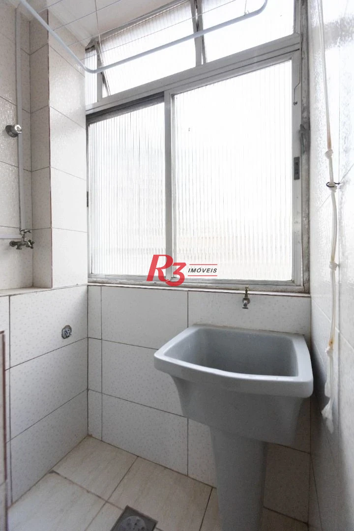 Apartamento com 1 dormitório à venda, 43 m² por R$ 380.000,00 - Embaré - Santos/SP