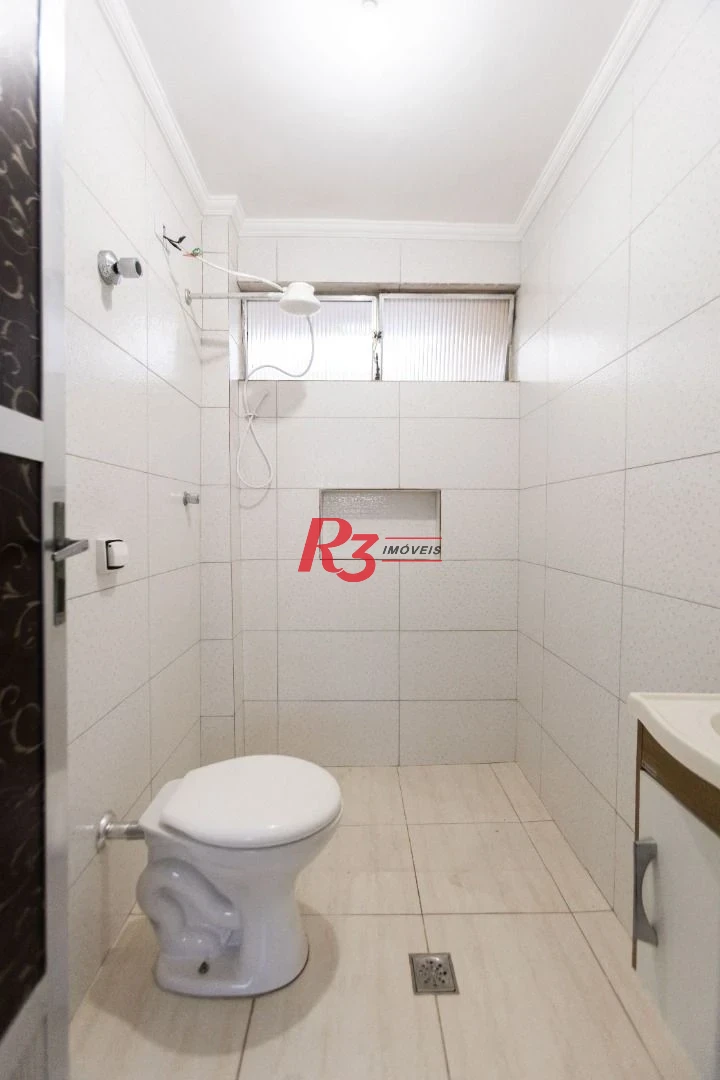 Apartamento com 1 dormitório à venda, 43 m² por R$ 380.000,00 - Embaré - Santos/SP