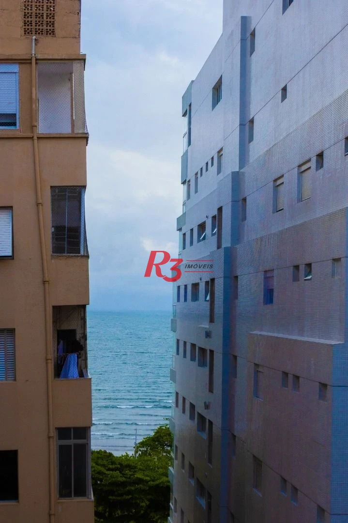 Apartamento com 1 dormitório à venda, 43 m² por R$ 380.000,00 - Embaré - Santos/SP