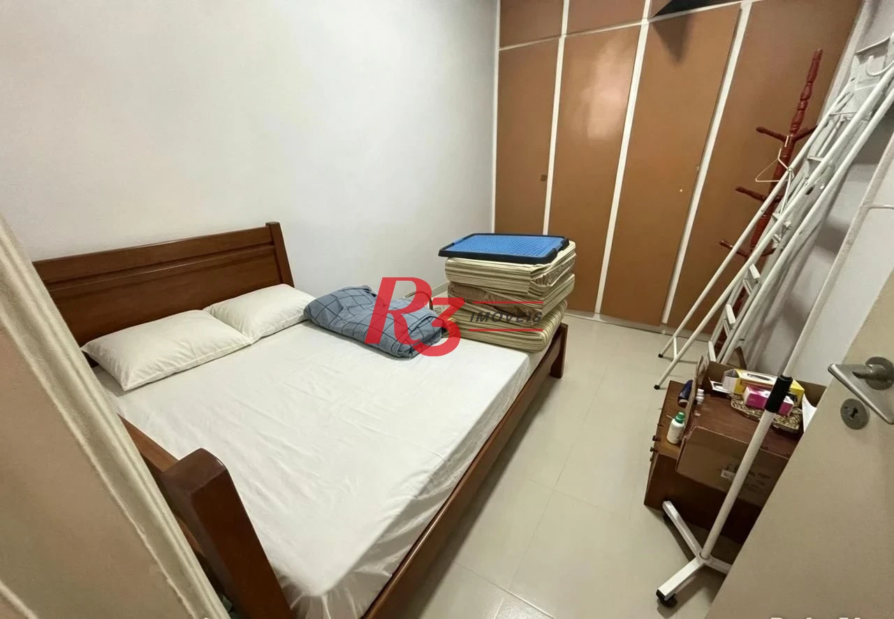 Apartamento com 3 dormitórios para alugar, 137 m² por R$ 6.500,02/mês - Boqueirão - Santos/SP
