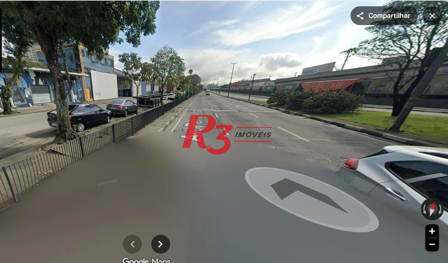 Galpão para alugar, 1100 m² por R$ 35.000,02/mês - Macuco - Santos/SP