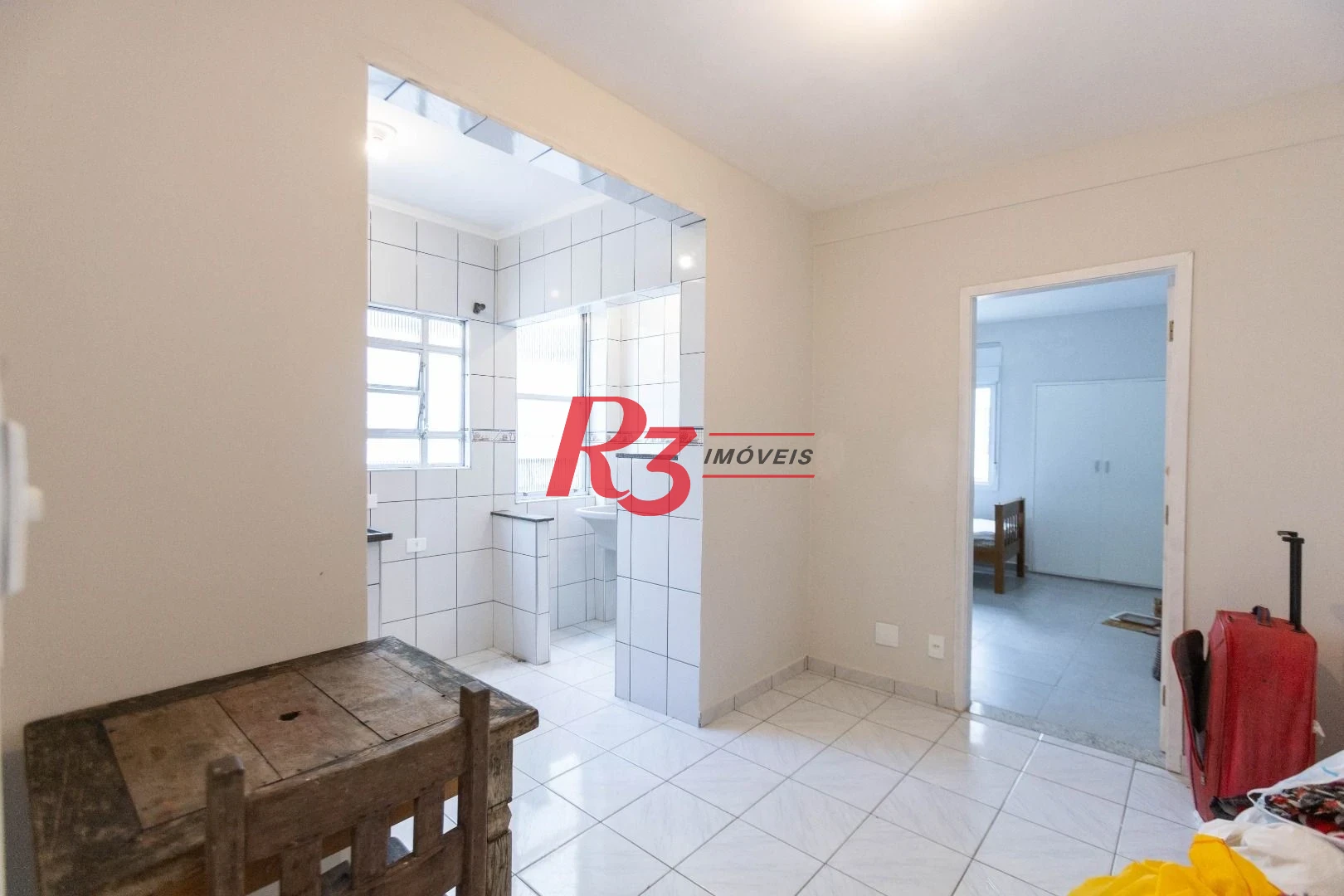 Apartamento com 1 dormitório para alugar, 48 m² por R$ 3.000,00/mês - Boqueirão - Santos/SP