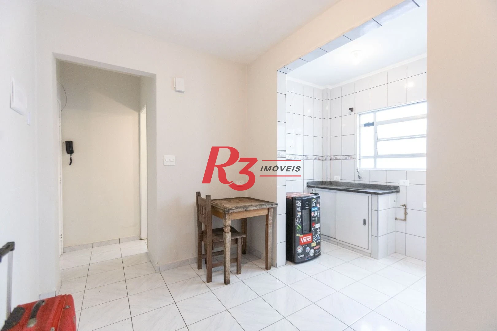 Apartamento com 1 dormitório para alugar, 48 m² por R$ 3.000,00/mês - Boqueirão - Santos/SP