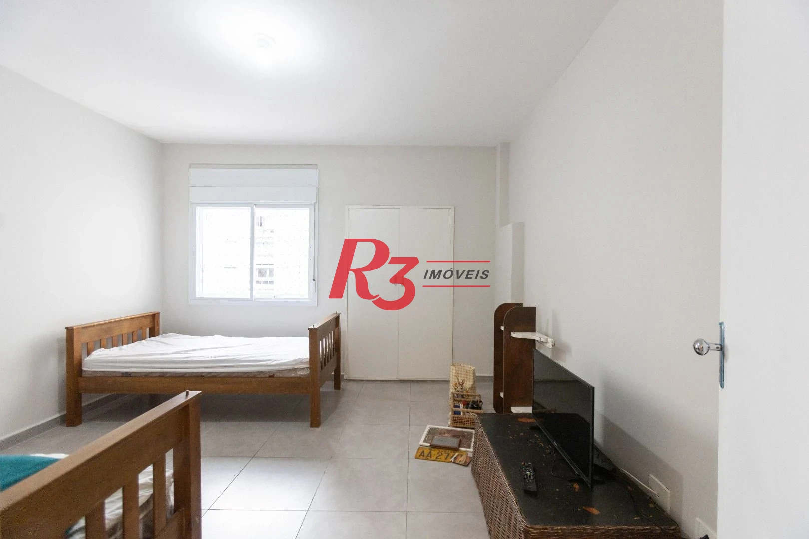Apartamento com 1 dormitório para alugar, 48 m² por R$ 3.000,00/mês - Boqueirão - Santos/SP