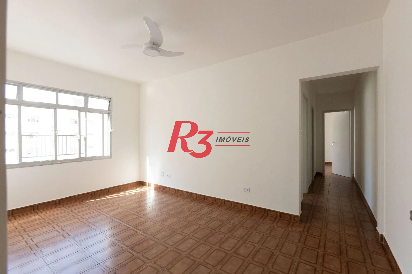 Apartamento com 1 dormitório para alugar, 54 m² por R$ 3.300,01/mês - Embaré - Santos/SP