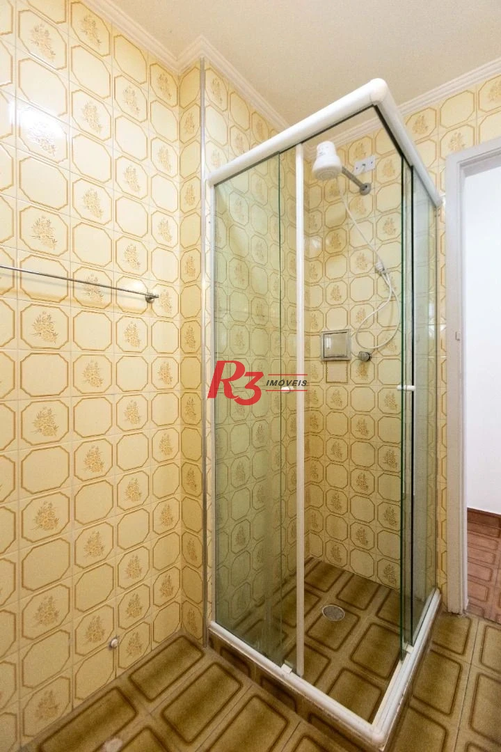 Apartamento com 1 dormitório para alugar, 54 m² por R$ 3.300,01/mês - Embaré - Santos/SP