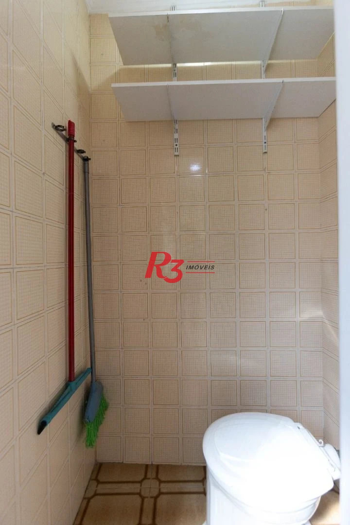 Apartamento com 1 dormitório para alugar, 54 m² por R$ 3.300,01/mês - Embaré - Santos/SP