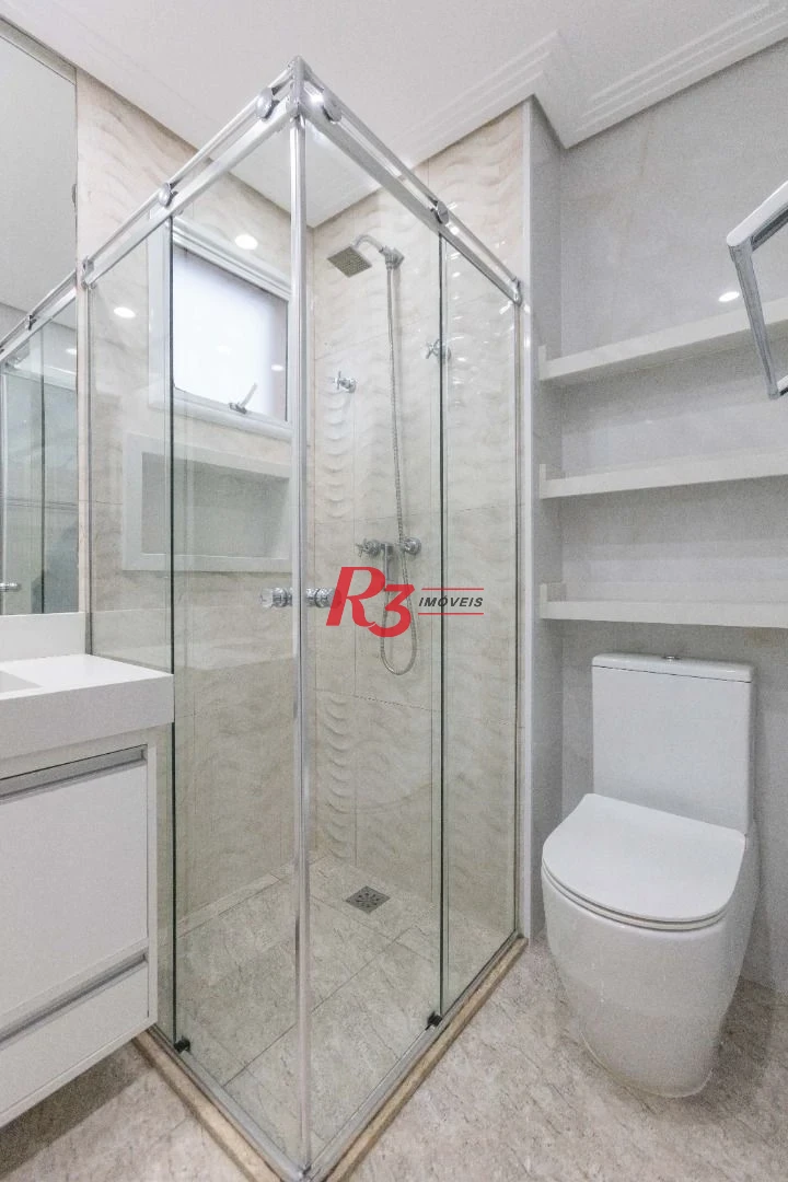 Apartamento com 3 dormitórios à venda, 110 m² por R$ 1.400.000,00 - Gonzaga - Santos/SP