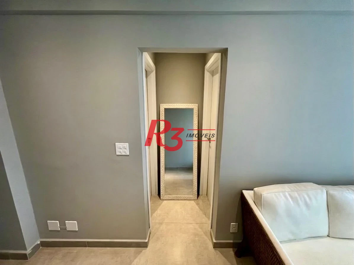 Apartamento com 2 dormitórios à venda, 68 m² por R$ 690.000,00 - Marapé - Santos/SP