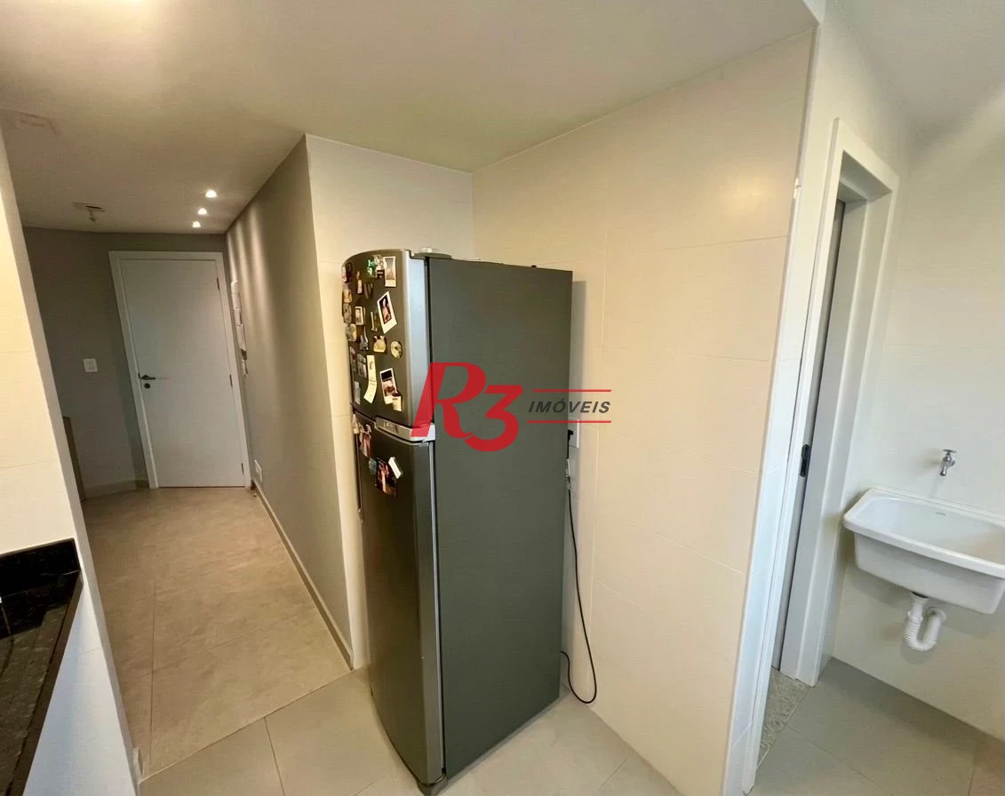 Apartamento com 2 dormitórios à venda, 68 m² por R$ 690.000,00 - Marapé - Santos/SP