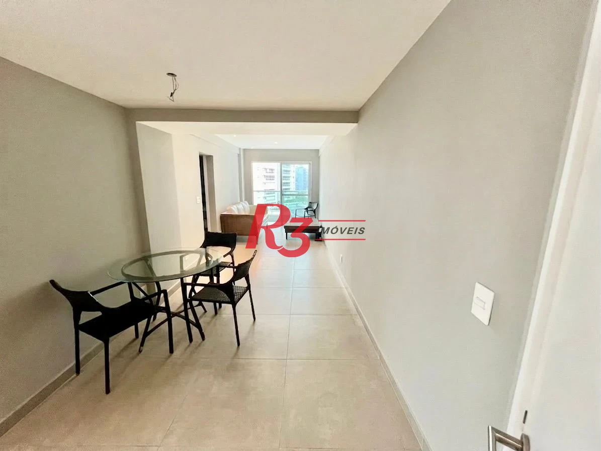 Apartamento com 2 dormitórios à venda, 68 m² por R$ 690.000,00 - Marapé - Santos/SP