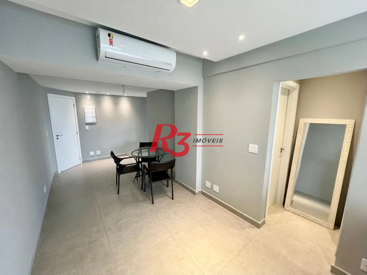 Apartamento com 2 dormitórios à venda, 68 m² por R$ 690.000,00 - Marapé - Santos/SP