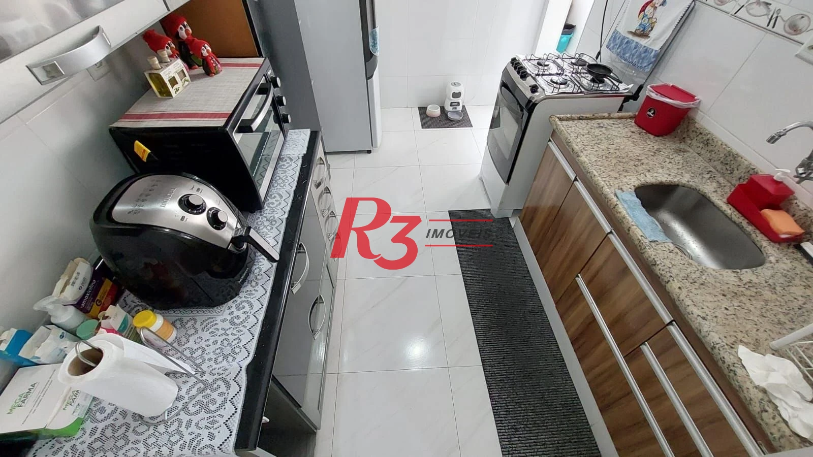 Apartamento com 3 dormitórios à venda, 89 m² por R$ 590.000,00 - José Menino - Santos/SP