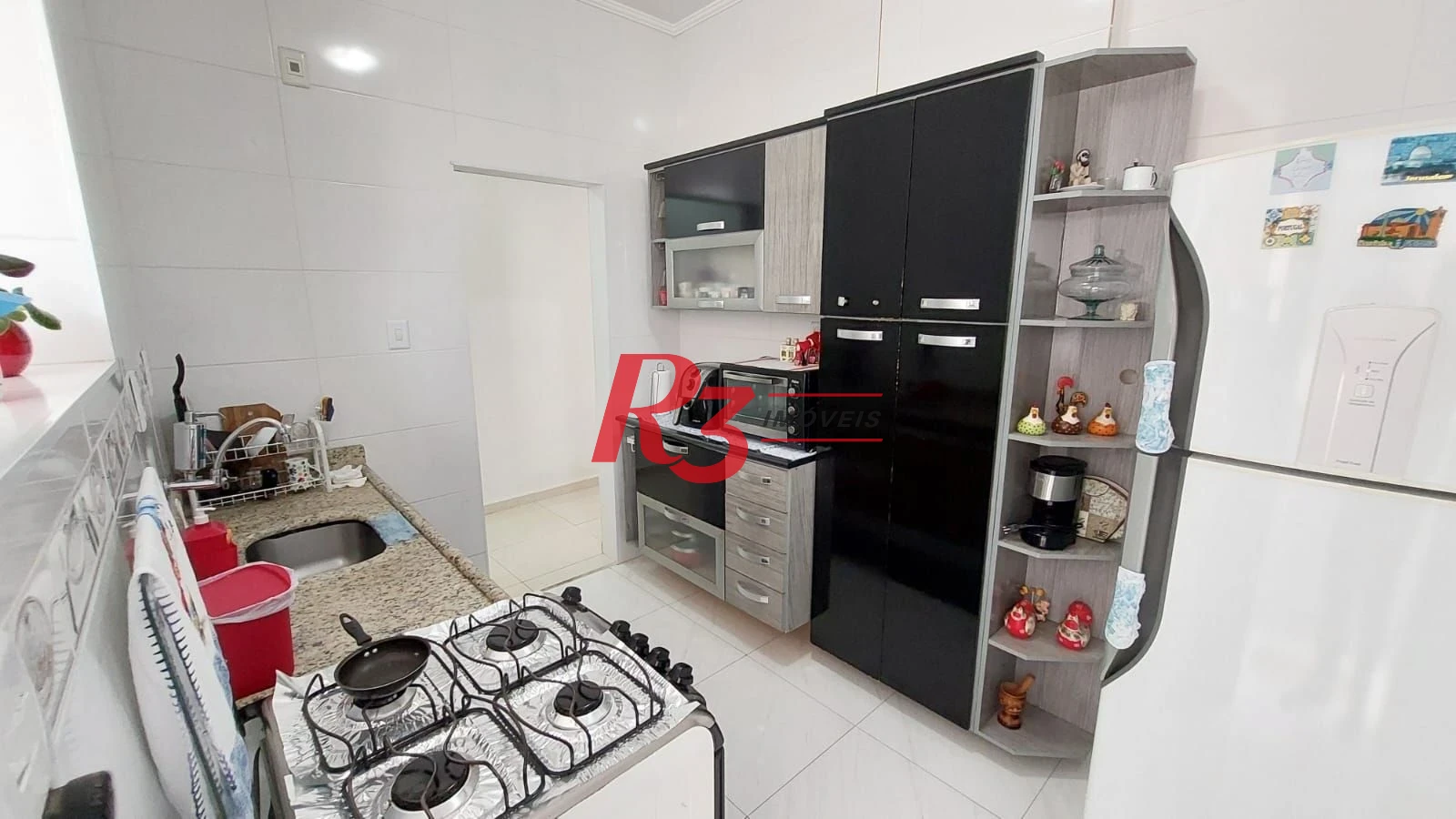 Apartamento com 3 dormitórios à venda, 89 m² por R$ 590.000,00 - José Menino - Santos/SP
