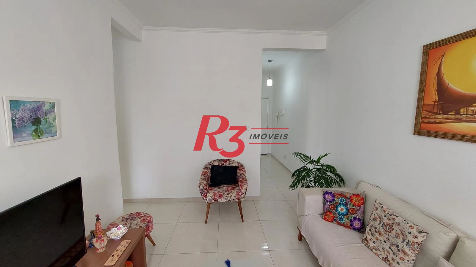 Apartamento com 3 dormitórios à venda, 89 m² por R$ 590.000,00 - José Menino - Santos/SP