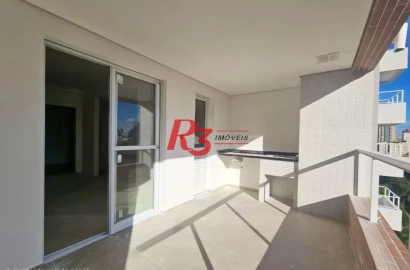 Apartamento com 2 dormitórios à venda, 72 m² por R$ 930.000,00 - Encruzilhada - Santos/SP