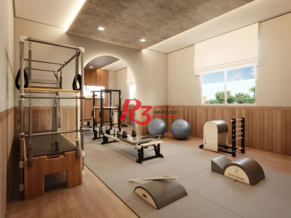 Apartamento com 2 dormitórios à venda, 72 m² por R$ 930.000,00 - Encruzilhada - Santos/SP